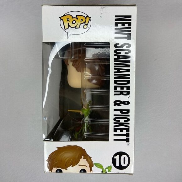 NWB Funko Pop! Fantastic Beasts Newt Scamander & Pickett 10 Hot Topic 2016 - Picture 3 of 8